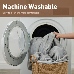 <span class=keywords><strong>Couverture</strong></span> <span class=keywords><strong>Chauffante</strong></span> Électrique à Motifs de Noël, Vente en Gros Fabricant, Lavable, 9 Niveaux de Chauffage, Chauffage Rapide Hiver - Product Image 4