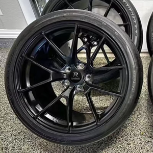 Jante de Course Forgée Monobloc RIMRAGE VS-5RS Personnalisée VS-5RS, Argent Brossé, pour Modèles 18-21, Déport pour E92 E93 M3 M4 M5 - Product Image 3