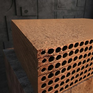 Tableros de Partículas Tubulares Haoxin, Tableros de Partículas de Núcleo Hueco de 28-40 mm, Acabado de Primera Calidad, Superficie para Uso en Hoteles, Estilo Moderno - Product Image 1
