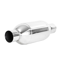 JINHUIJU Embout d'échappement haute performance Magnaflow pour voiture et camion, résonateur, silencieux et tuyau d'échappement