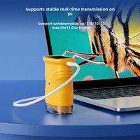 Children's Digital Microscope Toy Outdoor Educational Tool Handheld Magnifier Resin Material