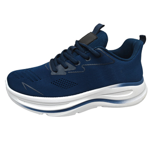 Chaussures de <span class=keywords><strong>marche</strong></span> pour homme tendance, légères, respirantes, avec empeigne en mesh, lacets, doublure en coton pour l'été et l'hiver - Product Image 3