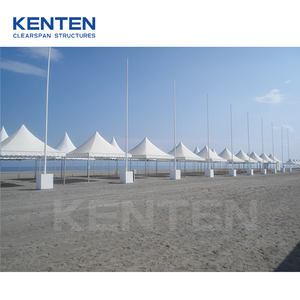 Canopée commerciale en aluminium, <span class=keywords><strong>tente</strong></span> <span class=keywords><strong>de</strong></span> plage, bon marché, canopée imprimée personnalisée pour la plage - Product Image 3
