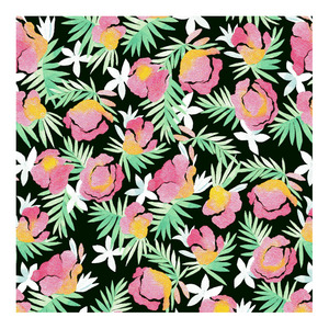 Tela <span class=keywords><strong>de</strong></span> rayón para camisa <span class=keywords><strong>de</strong></span> vestir, material <span class=keywords><strong>de</strong></span> viscosa floral, estampado tropical, 100% viscosa - Product Image 2