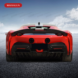 Kit de Conversión de Estilo OEM + para Ferrari SF90, Piezas de Automóvil de Fibra de Carbono Modificadas con Estilo OEM - Product Image 4