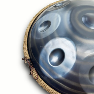 Handpan 12 notes Instrument de musique à tambour en ré mineur kurde avec sac Handpan et support - Product Image 5