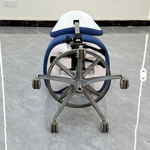 Luxury <b>Leather</b> Pedicure Chair & <b>Stool</b> with Glass Massage Function for Nail Salon Spa Salon Furniture Barber Chair - Product Image 6