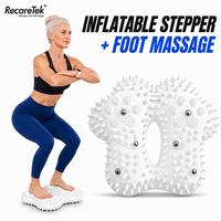 Equipo de Gimnasio en Casa, Entrenamiento Cardiovascular en Interiores, Stepper Inflable, Entrenador de Fitness en Casa, Entrenamiento Diario de Fitness, Equipo de Ejercicio con Step