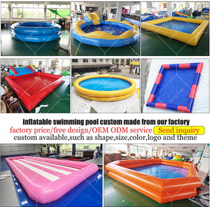 Piscina inflable personalizada para niños, PISCINA DE <span class=keywords><strong>BOLAS</strong></span> con bola de agua para caminar - Product Image 4