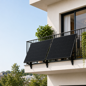 Sistema de Panel Solar de 800w, 8kwp, Sistema Solar para Balcón, Conexión Directa, Todo en Uno, <span class=keywords><strong>Microinversor</strong></span> Solar para Balcón - Product Image 2