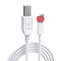 Cable Adaptador OTG Universal para Pianos Digitales Yamaha, Baterías Electrónicas Roland, Teclados MIDI, Tablets - Cable MIDI USB-A a USB-C