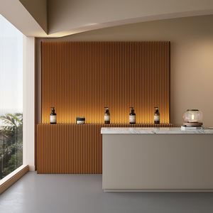 LEDライト付き ペーパーウォール アコーディオン式 クラフト紙 ハニカム構造 折りたたみ ポータブル パーティション 展示会 イベント用 - Product Image 3