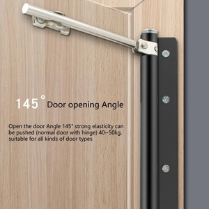 Modern Automatic Door Closing Hinges with Adjustable Closing Force Stainless Steel for <b>Screen</b> Hinged Doors Use 1 Year Warranty - Product Image 3