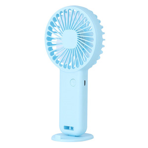 Mini-ventilateur portable F8, rechargeable par USB, moteur DC, tête oscillante en 8 directions, mains libres, pour étudiants et bureau - Product Image 4