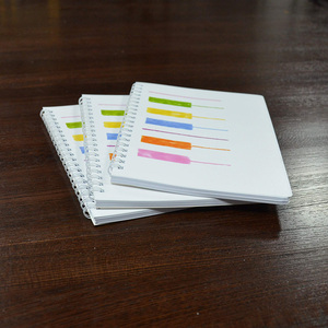 Manufacturer Customized <strong>with</strong> logo PVC Cover Coil <strong>Notebook</strong> Double Wire <strong>Notebook</strong> Full Colors <strong>PP</strong> Cover <strong>Spiral</strong> <strong>Notebook</strong> - Product Image 2