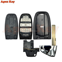 Carcasas de llave de coche al por mayor de alta calidad, 3/4 botones, compatibles con Lamborghini