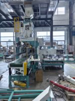 Machine d'emballage automatique de semences Ewinall QZB-600M 25-50 kg avec pesage à trois capteurs pour blé, maïs, soja et tournesol