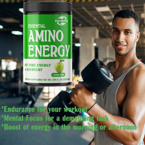 OEM Amino Energy, Pre-Entrenamiento con Té Verde, BCAA, Aminoácidos, Apto para Dieta Keto, Extracto de Café Verde, Polvo Energético - Product Image 4