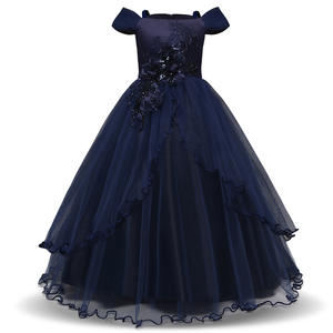 Long Elegant Prom Gowns Teenagers Dresses for Girl Children Party Clothing Kids Evening Formal Dress for Bridesmaid Wedding - Product Image 4