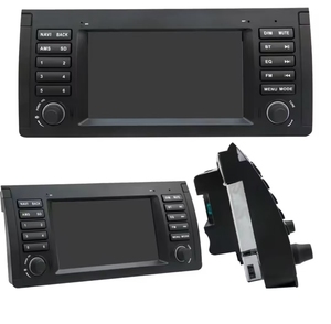 Lecteur vidéo de voiture 2 Din 7 pouces pour <span class=keywords><strong>BMW</strong></span> X5 E39 1995-2007 avec Carplay Android Auto GPS Navigation WiFi+4G BT Head Unit - Product Image 1