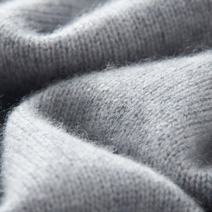 Maglione Cardigan in Cashmere Casual lavorato a <span class=keywords><strong>maglia</strong></span> a righe grigio lavorato a <span class=keywords><strong>maglia</strong></span> con chiusura a blocchi di colore - Product Image 5