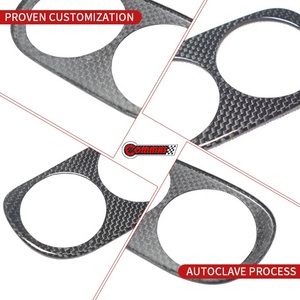 Adhesivo para Interruptor de Faros Delanteros de Auto, Estilo OEM, Fibra de Carbono Seca de Calidad Increíble, para Piezas de Carrocería de Ferrari 458 - Product Image 3