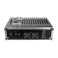 Console de mixage audio numérique 12 canaux avec amplificateur, Bluetooth 5.0 et effets de réverbération pour scène et mariage