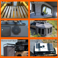 Caravane de haute qualité, originale, australienne, petite, pour pick-up, camping-car, remorque pour voyage, nouveau modèle