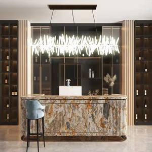 Marbre de luxe Golden Years pour villa, hôtel, dalles de sol, carrelage mural, décoration en pierre - Product Image 2