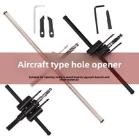 Scie cloche réglable pour trous circulaires, nouveau type, outil de découpe de trous circulaires pour le bois, outils de travail du bois sans fil