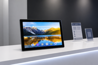 Nuevo Kiosco Digital Interactivo con Pantalla Táctil para Mesa, de 8 a 32 Pulgadas, Monitor Táctil Android, Compatible con POE, 4G, 5G y Cámara de 5MP