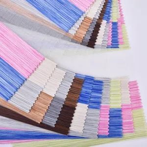 High Quality Wholesale Blackout Horizontal Polyester Zebra Roller Blind Fabrics For Home