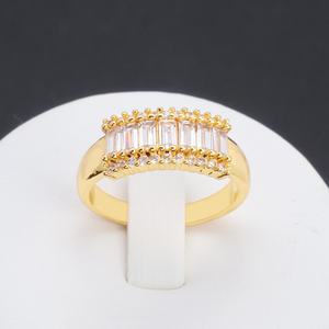 Anillos de Boda JXX en Oferta, Anillos de Mujer de Moda con Incrustaciones de Piedras Multicolores y Baño de Oro de 24k, con Circonita - Product Image 6