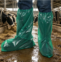 Protège-chaussures jetables anti-déchirure pour l'élevage, imperméables, pour usage vétérinaire, agricole et en environnements boueux extérieurs