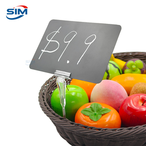 Etiqueta de Precio Transparente de Plástico PC con Clip para Exhibición de Frutas y Productos Frescos en Cestas de Supermercado, Precio de Fábrica - Product Image 5