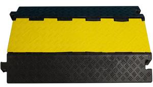 Veste jaune en PVC pour l'extérieur, protecteur de cordon en caoutchouc croisé, couvercle d'extension de fil de <span class=keywords><strong>rampe</strong></span>, ralentisseurs de trafic - Product Image 2