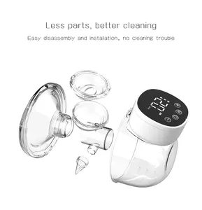 Automatic Wireless Cordless Portable Handsfree Silicone Electric Baby Feeding Milk Duction Breast Pump