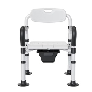 Shower Caddy <b>Shelf</b> Organizer Rack Self Adhesive Punch-Free <b>Metal</b> Toilet Wall Storage Rack - Product Image 3