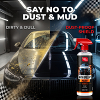 Limpiador de Autos y Detallador Rápido en Aerosol, Líquido de Limpieza en Seco 500ml, Solución de Lavado de Autos sin Agua Biaobang 0.56kg
