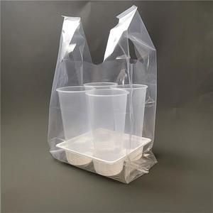 Haute Épaissie Jetable Transparent LDPE Recyclable Stand up Pouch Magasin De Thé Au Lait Emballage Commercial À Emporter - Product Image 2