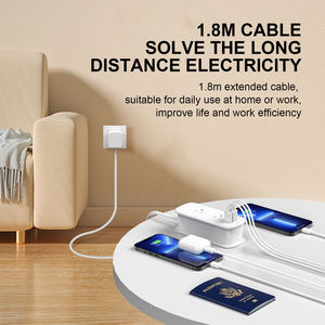 Presa elettrica universale USB da viaggio con presa multipla con soluzione di alimentazione All-in-One per viaggiatori - Product Image 4