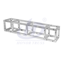 Truss léger en alliage d'aluminium ou en acier 200x200mm, durable et portable, pour événements scéniques, arts performancenels et expositions