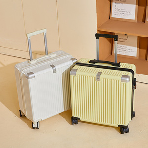 20-inch small carry-on <b>suitcase</b>, lightweight women's trolley case, 18-inch universal wheel combination lock <b>suitcase</b>, men's - Product Image 4