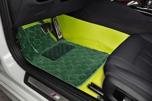 Tapis de sol de voiture Audi Q5, style <span class=keywords><strong>sport</strong></span> luxueux, ensemble complet 3 pièces, épaisseur 10 mm, toutes saisons, en PP, PET et nylon - Product Image 4