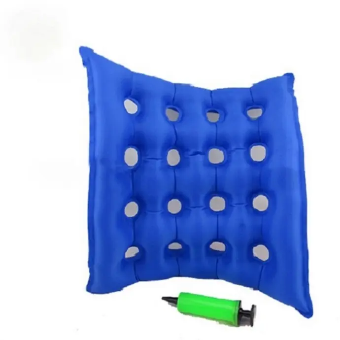 Best Price With Holes Pressure Relief Plain Seat Cushion with Air Pump
