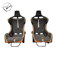 Asiento Deportivo Ergonómico Personalizado YZ de Fibra de Carbono, No Impermeable, para McLaren 540C 570S 570GT 650S 720S 600LT