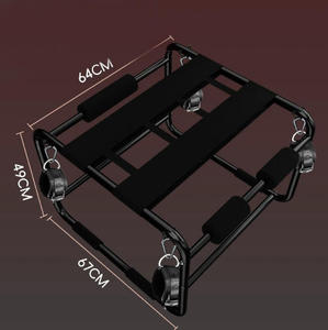 Silla sexual BDSM <span class=keywords><strong>de</strong></span> hierro, banco elástico <span class=keywords><strong>de</strong></span> altura ajustable, taburete <span class=keywords><strong>de</strong></span> rebote, posicionador <span class=keywords><strong>de</strong></span> peso cero, barandilla impermeable - Product Image 6