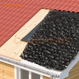 Tapis géosynthétique pour toiture ventilée Tapis d'aération pour toiture métallique Réduction du bruit Contrôle de l'humidité <span class=keywords><strong>Yourte</strong></span> - Product Image 2