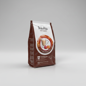 Dolce Vita Caramelito Compatibile Nespresso Confezione da 10 Capsule per Macchine Monodose a 0,14€/Capsule - Product Image 2