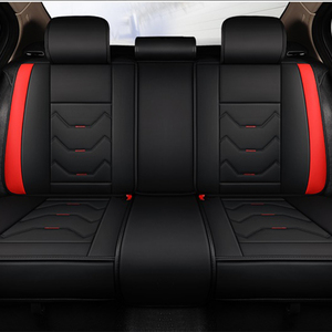 Housse de siège auto complète Leap Zone, 16 pièces, protection universelle, ensemble intérieur, cuir de luxe, style professionnel, toutes saisons - Product Image 2